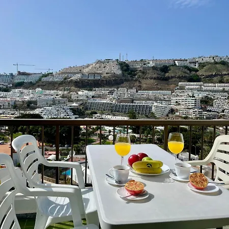 With Beautiful View, Pool, Aircon - Puerto Rico Apartman Puerto Rico (Gran Canaria)